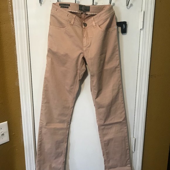 Camouflage AR & J. women's size 28 lightweight tan stretch JULIE R skinny pants - Picture 6 of 6
